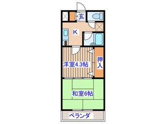 間取図 リビングステージ東仙台