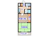 リビングステージ東仙台 2Kの間取り