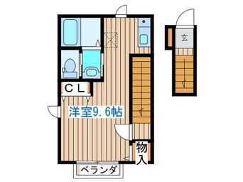 間取図 リアーレ六丁の目Ｃ