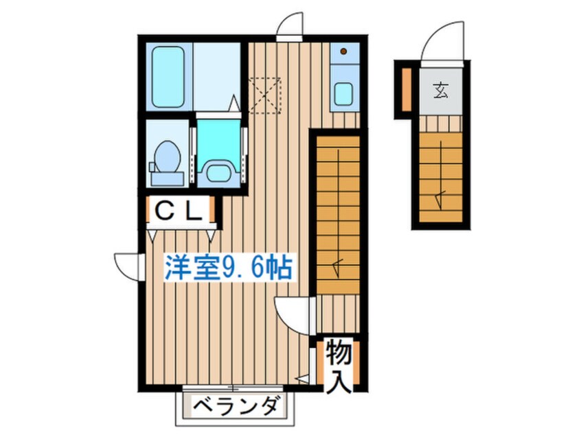 間取図 リアーレ六丁の目Ｃ