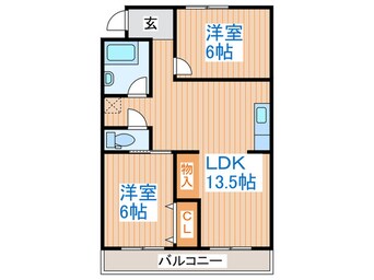 間取図 五橋ビル