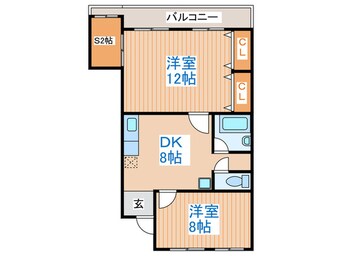 間取図 五橋ビル