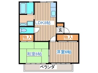 間取図 ＴレジデンスⅠ