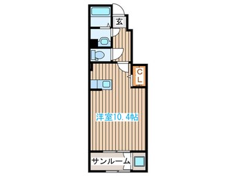 間取図 グレイスガーデン松森Ⅱ