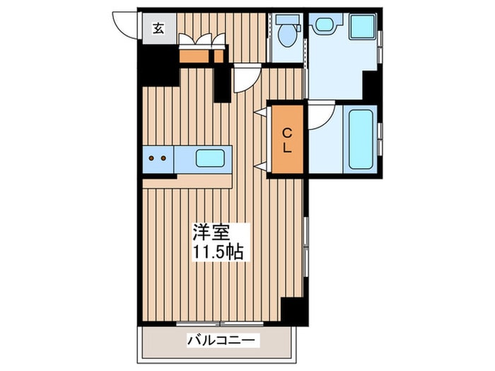 間取り図 ヴィアーレ広瀬