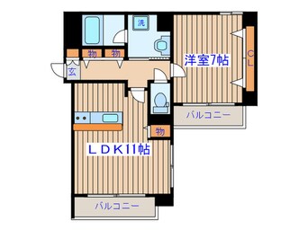 間取図 ヴィアーレ広瀬