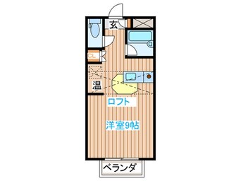 間取図 ハイツあけぼの