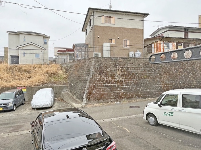 室内からの展望 サンサンハウス