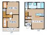 エクシリア 2LDKの間取り