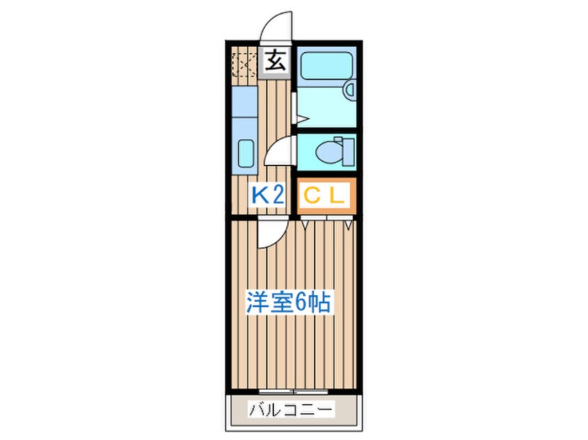 間取図 オアシス長町Ａ