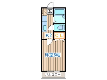 間取図 オアシス長町Ａ