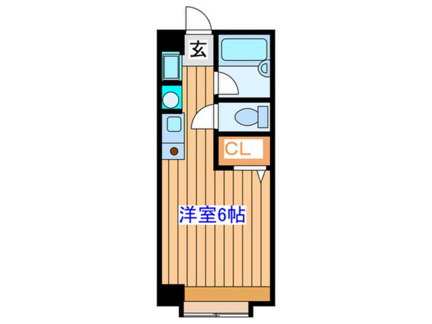 間取図 セントヒルズ仙台(A605)