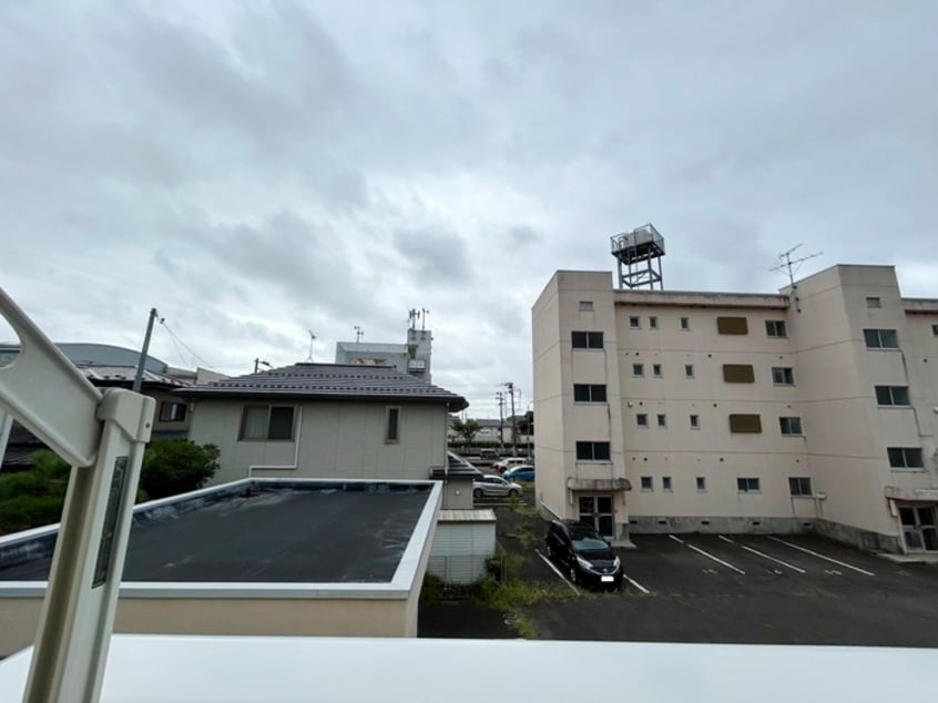 室内からの展望 ラッキ－コ－ポ