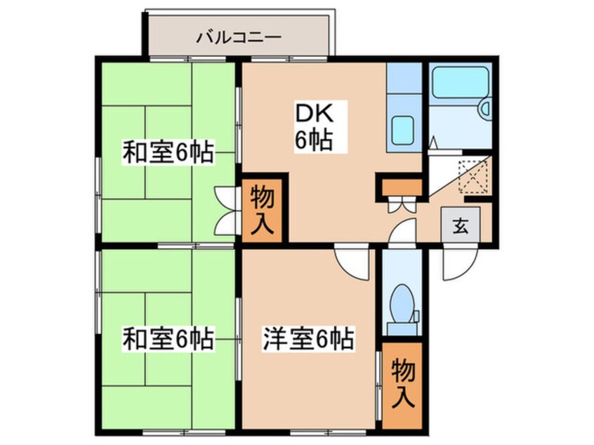 間取図 エステート　ピア　モリ