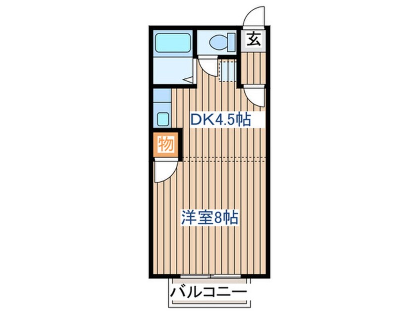 間取図 ハイツ泉キャンパス