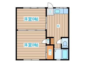 間取図 セラブール芳賀１番館