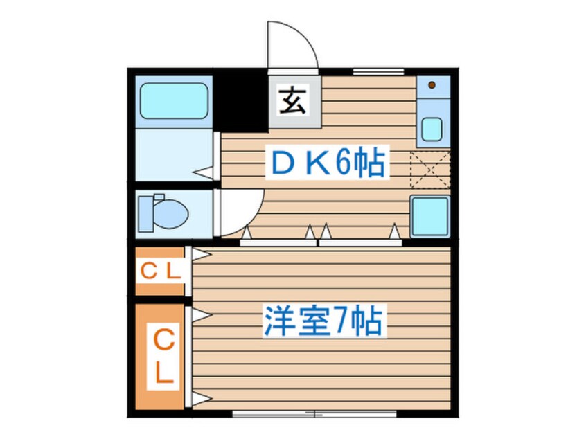 間取図 ボンメゾン