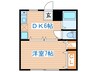 ボンメゾン 1DKの間取り