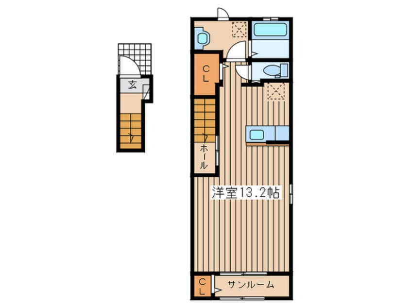 間取図 フラワーエンジェルⅡ