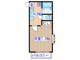 間取図 Ｃｏｒｎｅｌ　Ｄｏｒｍ