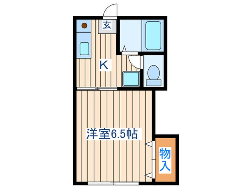 間取図 セントポーリア八軒