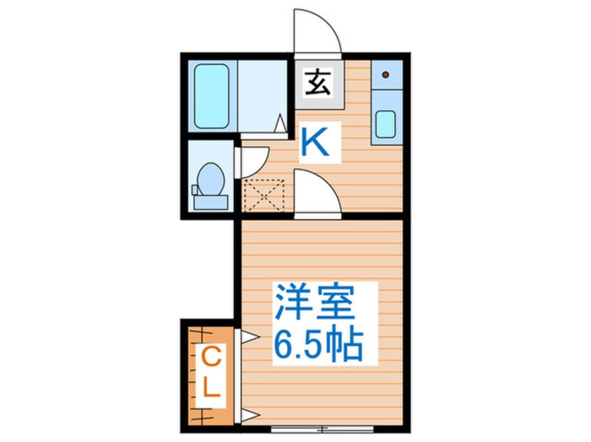 間取図 セントポーリア八軒