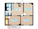 パラメーゾンＡの間取図
