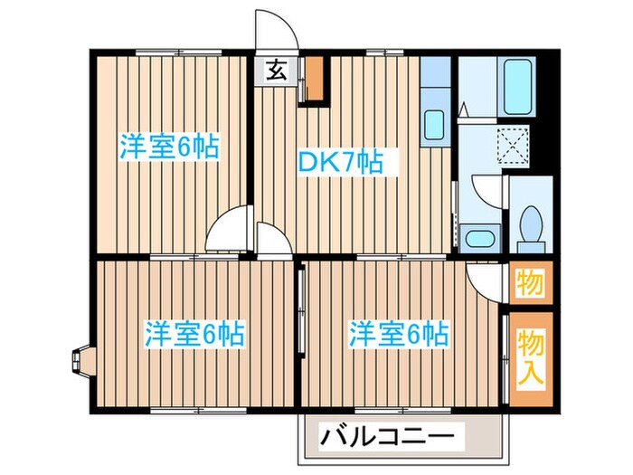 間取り図 パラメーゾンＡ