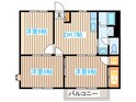 パラメーゾンＡの間取図