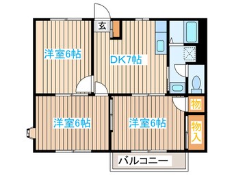 間取図 パラメーゾンＡ