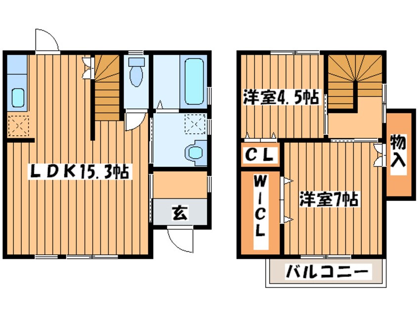 間取図 セジュールフジ