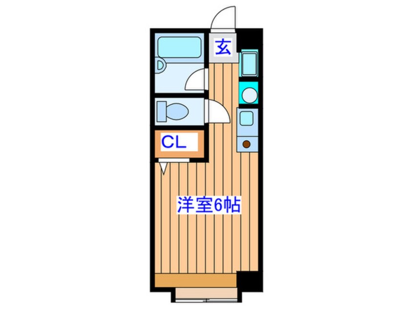 間取図 セントヒルズ仙台(B203)