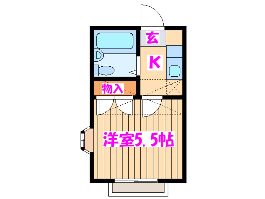 間取図 ロフティいかるが