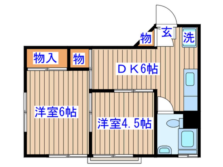 間取図 仙石屋ビル