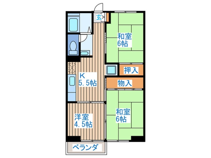 間取り図 コ－ポセンチュリ－
