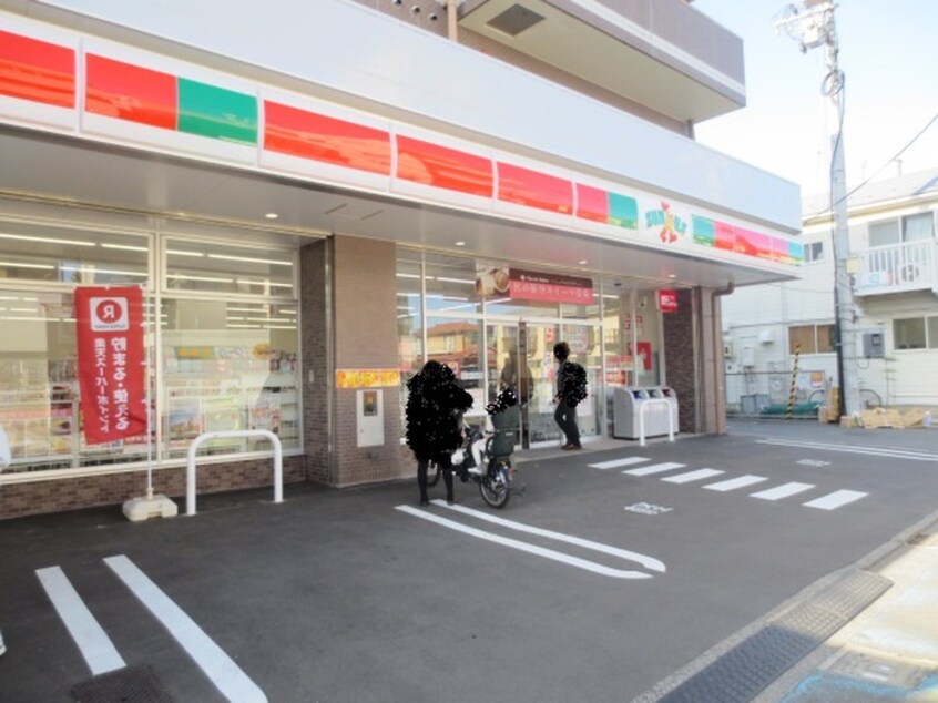 サンクス仙台穀町店(コンビニ)まで100m フリ－デンハイツＡ棟