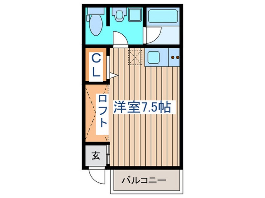 間取図 キャビン木町