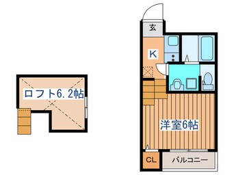 間取図 ハーモニーテラス新田