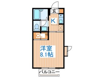 間取図 フレグランス玉川