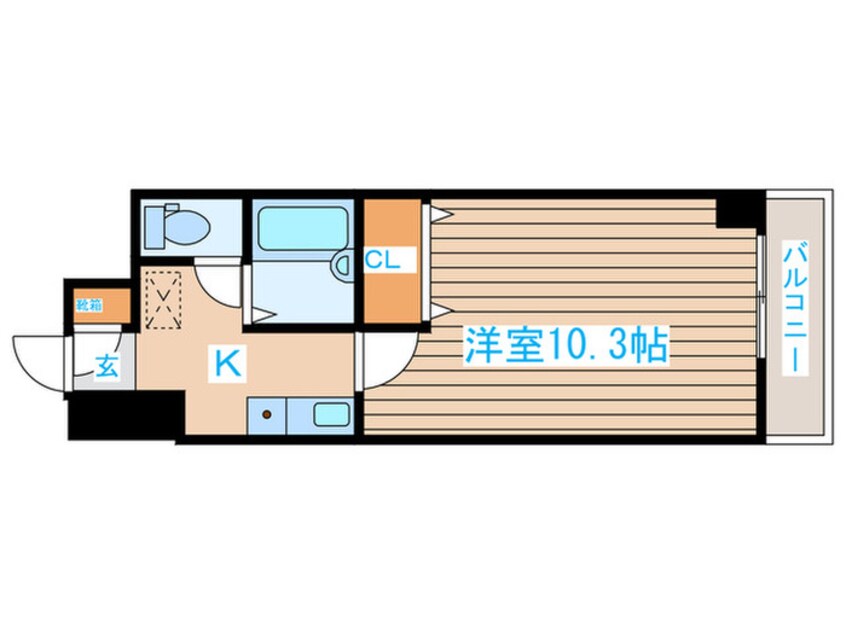 間取図 プルミエ原町