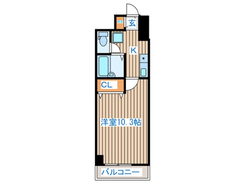 間取図 プルミエ原町