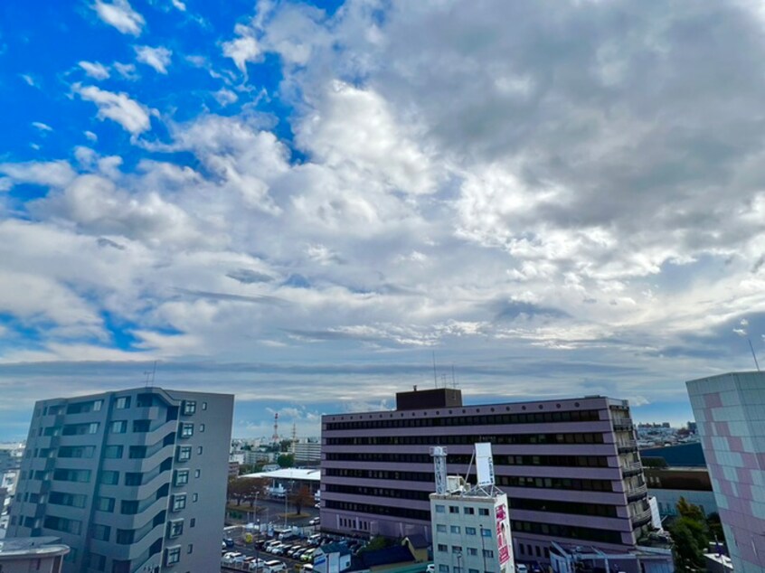 室内からの展望 プルミエ原町