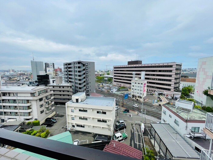 室内からの展望 プルミエ原町