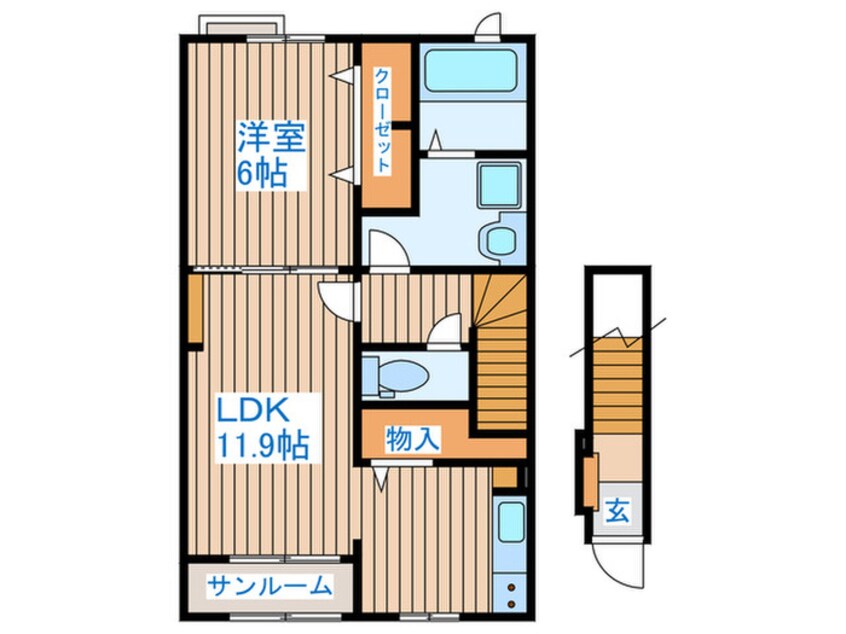 間取図 リヴァープレッソ