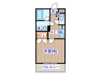 間取図 リバブルハイツⅡ