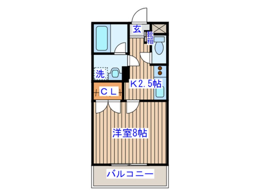 間取図 リバブルハイツⅡ