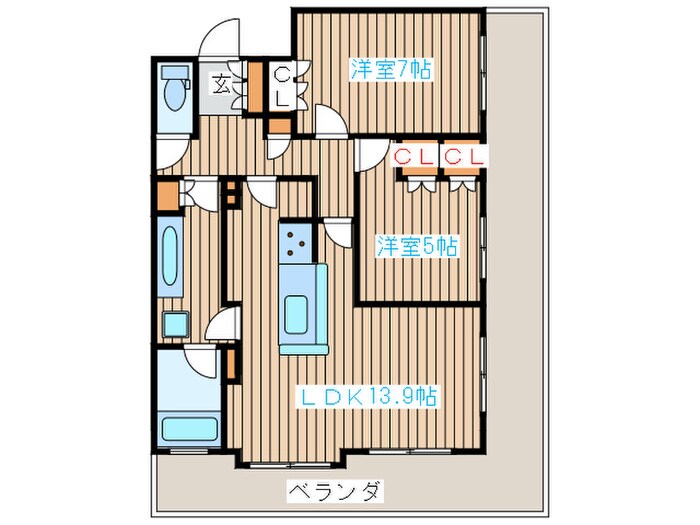 間取り図 レジディアタワー仙台