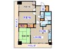 レジディアタワー仙台 3LDKの間取り