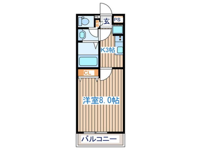 間取図 リブリ・クレールコートⅡ