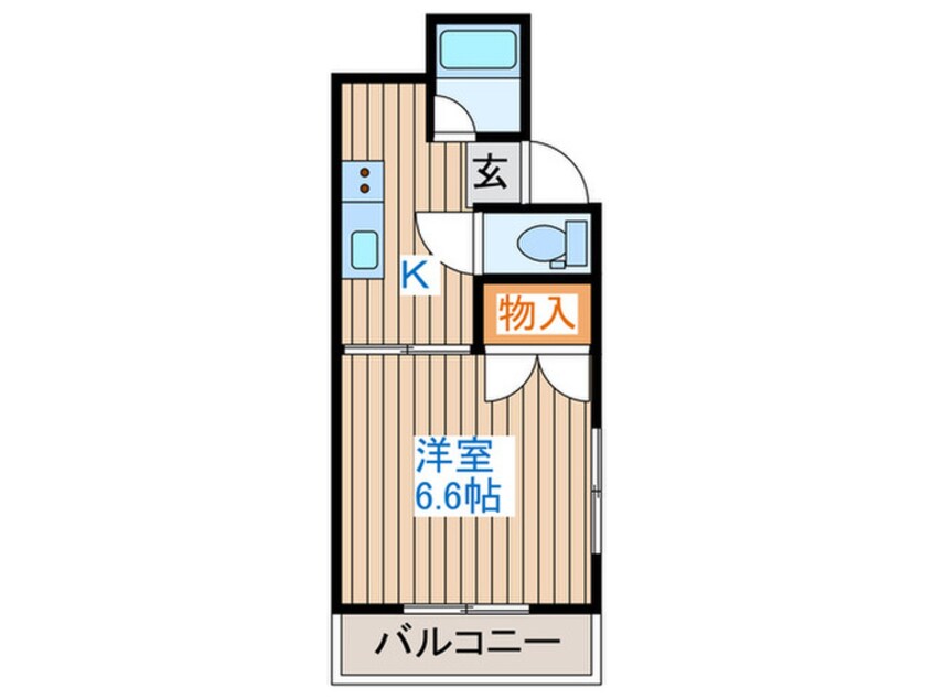 間取図 ブルーハウス原町